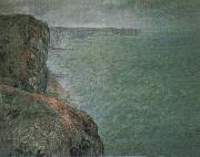 Claude Monet The Sea Seen from the Cliffs oil painting artist